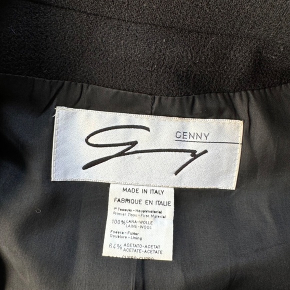 Vintage Genny Black Jacket - Picture 6 of 11